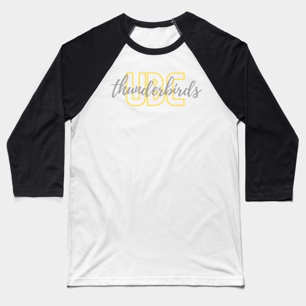 UBC Thunderbirds Baseball T-Shirt by stickersbyjori